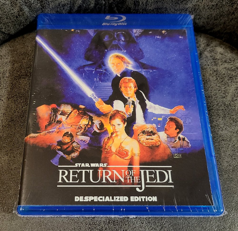 Return Of The Jedi (1983) Despecialized HD Blu-ray Movie New