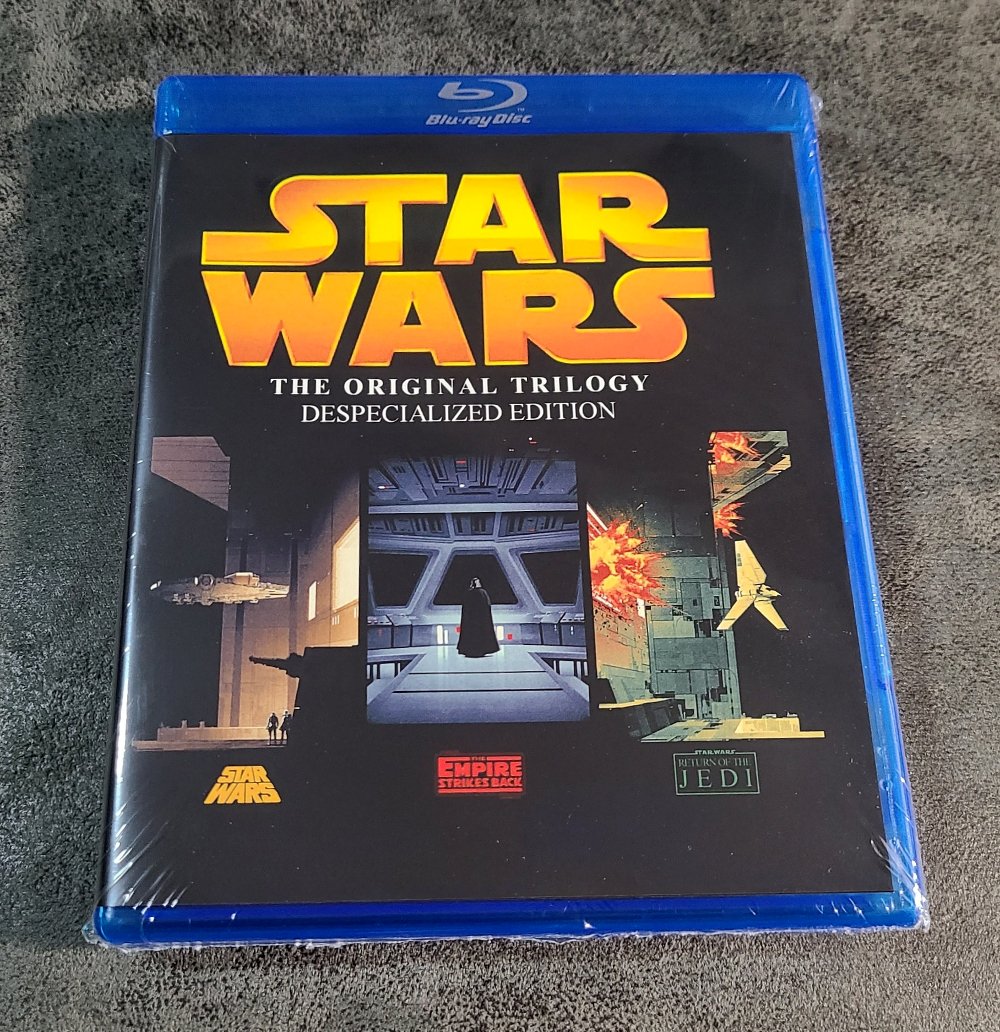 Star Wars Komplette Saga Blu Ray Star Wars Trilogy Despecialized Edition Bluray Movies [1977-1983, Blu-ray]