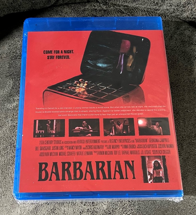 Barbarian Bluray Movie Campbell [2022, Bluray]