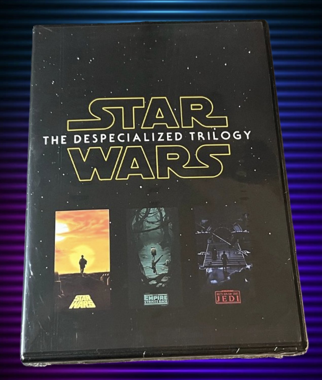 Star Wars Despecialized Trilogy DVD Movie Set [1977-1983, New]