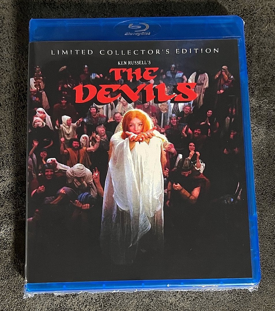 The Devils 1971 Bluray Uncut & X-Rated Ken Russell Movie [Blu-ray, New]