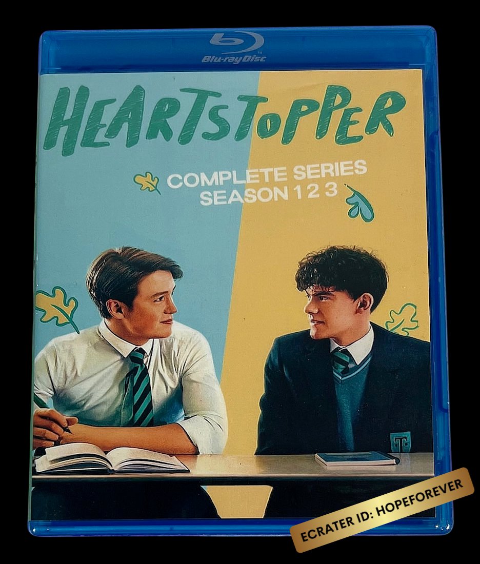 Heartstopper Complete Series Blu-ray Season 1 2 3 [2022, New, Bluray]