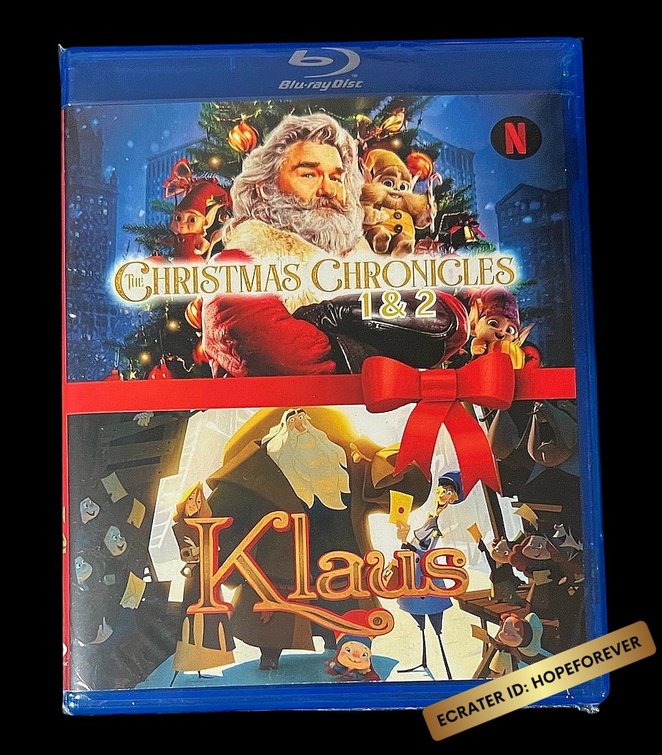 Christmas Chronicles 1 2 Klaus Movie Blu-ray [2020, New, Bluray]