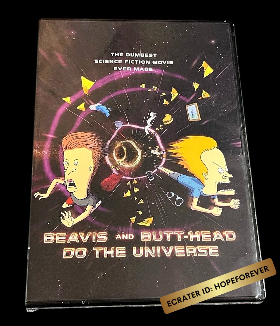 Beavis Butthead Do The Universe DVD [2022, New]
