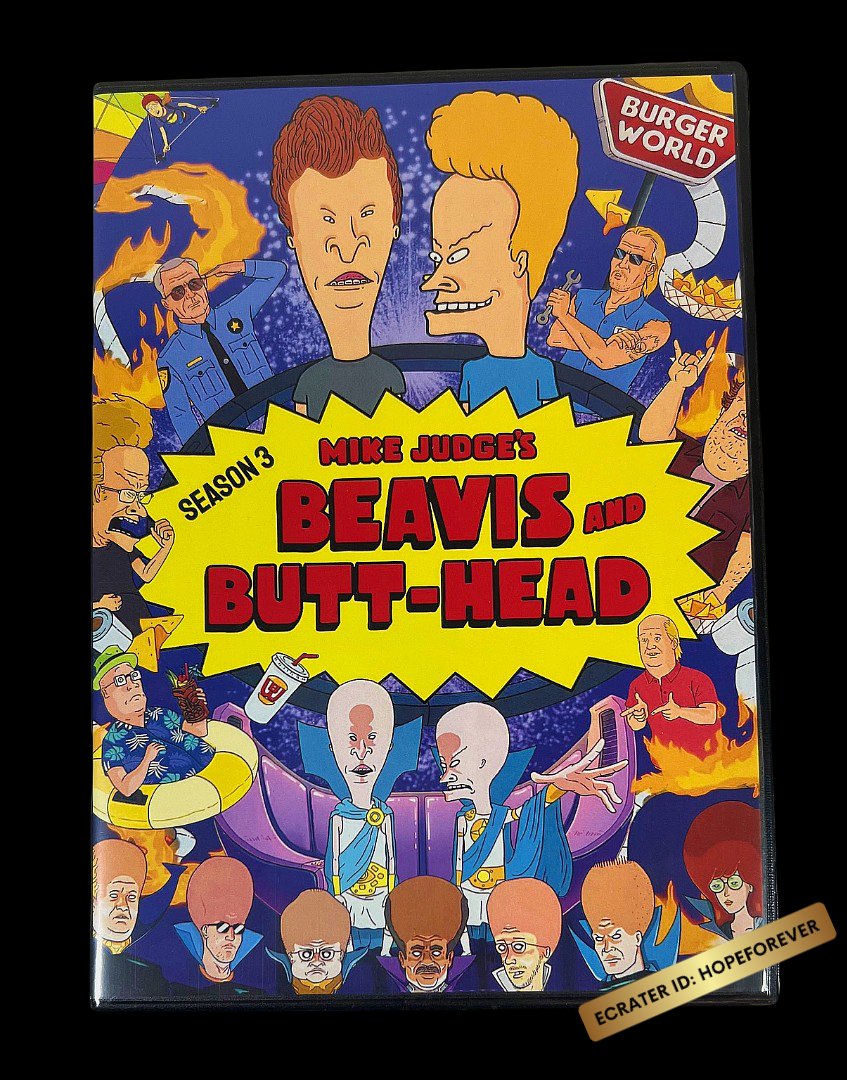 Beavis Butthead Season 3 DVD (2025, New)