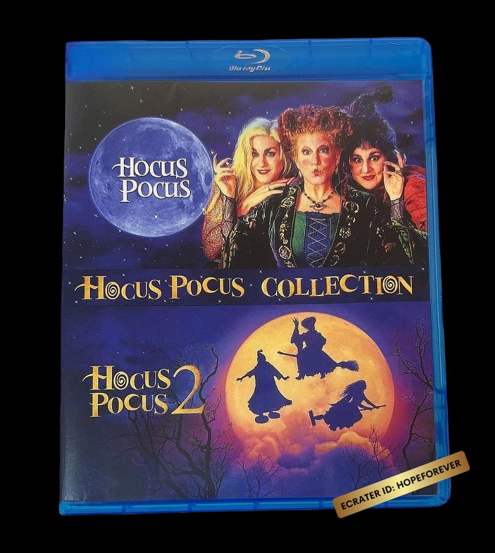 Hocus Pocus 1 & 2 Collection Halloween Blu-ray [2022, New, Bluray]