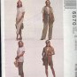 McCall's Sewing Pattern 6570 Vest, Top, Skirt in two lengths, Pants, Shorts, Size 20,22 and 24.