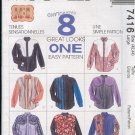 McCall's Sewing Pattern 7955 Man's Shirt, 8 Variations, Size 38 40