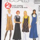 McCall's Sewing Pattern 9028 Jumper in two lengths, knit top, Size 20 22 24