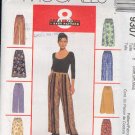 McCall's Sewing Pattern 9307 Pants and Skirt (Pull on)  Size 4 - 14