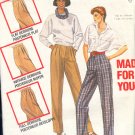 McCall's Sewing Pattern 2315 Made for You Pants Fitting Help.  Size 10