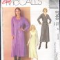 McCall's Sewing Pattern 3763 Dress and Long Cardigan, Size 16  - 22