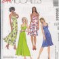 McCall's Sewing Pattern M4444 by Laura Ashley, Pretty summer frock with variations size 8 - 14