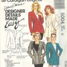 McCall's Sewing Pattern 5004 Blazer Jacket by Palmer Pletsch size 12