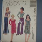 McCall's Sewing Pattern 3642 Dresses, Tops and low rise pant, size 12 14 16