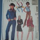 McCall's Sewing Pattern 3642 Girl's Pant, Top, Shirt and Skirt, Size 11 - 18