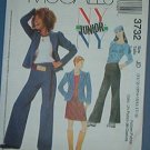McCall's Sewing  Pattern 3732 Girl's pant, jacket (unlinled) stretch knit top, Size 3 - 10