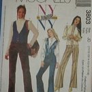 McCall's Sewing Pattern 3803 Girl's Lined vest, Blouse and Pants, Size 3 - 10