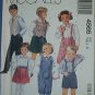 McCall's Sewing Pattern 4565 Child's Lined Vest, Pants, Knickers, Shorts, Skirt, Size 4