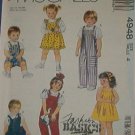McCall's Sewing Pattern 4948 Overalls, Jumper and Dress, Size 4