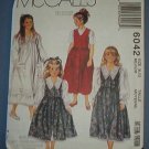 McCall's Sewing Pattern 6042 Dress Jumper Size 8 - 10