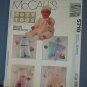 McCall's Sewing Pattern 5710 For Stretch Knits, Overlock, Size 15 - 32 lbs