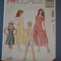 McCall's Sewing Pattern 7965 Two Dress styles with under slip, size 10 12 14