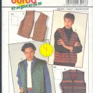 Burda Sewing Pattern 3916 Unisex vest, Size 44 - 58 chest