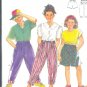 Burda Sewing Pattern 5174 Girls Pants and Shorts Size 4 - 10