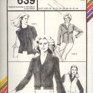Stretch & Sew Sewing Pattern 639  Cardigans with varitions, Bust sizes 28 - 44