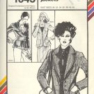 Stretch & Sew Sewing Pattern 1045 Shawl Collar Jackets, bust size 30 - 42