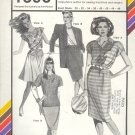 Stretch & Sew Sewing Pattern 1593 Cap Sleeve Rugby Dress and Top, Bust size 30 - 46