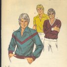 Kwik Sew Sewing Pattern 997, Man's Pull Over Shirt with neck and design variations, Size 34 - 40