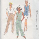 Kwik Sew Sewing Pattern 2241 Vest and Pants, Size 14 - 20