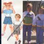 Simplicity Sewing Pattern 7535 Pullover Shirt, Pants and Shorts, Size 5 - 6X