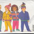 Butterick Sewing Pattern 3045 Kids Jacket, Pants and Hat good for fleece, Size 2 3 4