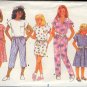 Butterick Sewing Pattern 4887 Top, Skirt, Pants, Shorts and Crop Top Size 4 5 6