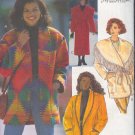 Butterick Sewing Pattern 3026 Coat and Jacket with large and small shawl collar, Sizes 14 16 18