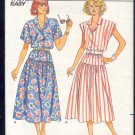 Butterick Sewing Pattern 3814, Blouse and Skirt with variations, Size 8 - 12