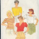 Butterick Sewing Pattern 4296 Pretty Blouse with several variations, Size 6