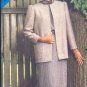 Butterick Sewing Pattern 5204 Classic Box Jacket over long sleeve dress, Size 8 -12