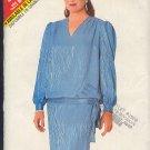 Butterick Sewing Pattern 5698 Blasoon top on straight skirt, Siex 14 - 18