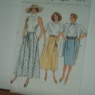 Vogue Sewing Pattern 9850 Three Skirts, Sizes 8 10 12