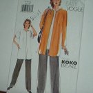 Vogue Sewing Pattern 9980 by Koko Bealle, Petite Jacket, Top and Pants, Size 8 10 12