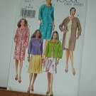 Vogue Sewing Pattern 8210 Unlined Jacket and Coat, Sizes 8 10 12