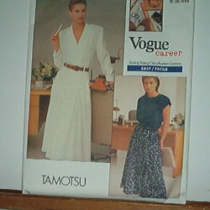 Vogue Sewing Pattern 2035 Two Blouses and full skirt by Tamotsu, Sizes 20 - 24