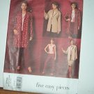 Vogue Sewing Pattern 2706 Skirt, Pants, Blouse and Jacket in two lengths. Size 8 10 12