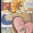 V ogue Sewing Pattern, 7044 Pillows, Dove, Moon, Heart, San Dollar, One Size
