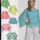 Simplicity Sewing Pattern 4700 Pretty Top with neck and hem variations, Sizes 6 -12