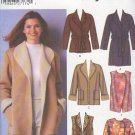 Simplicity Sewing Pattern 5300 Jacket and vest with lots of variations, Sizes 18 - 24
